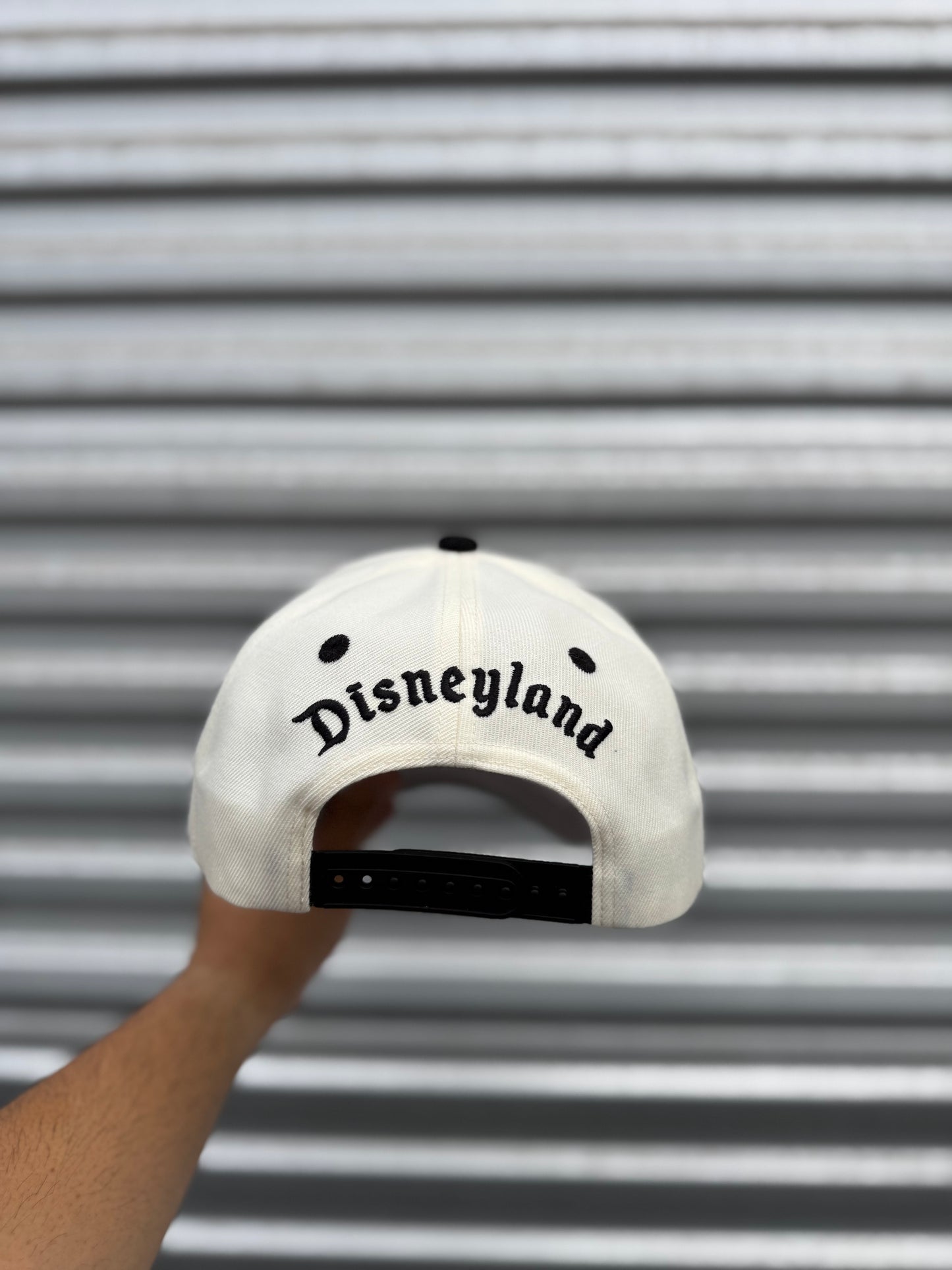 PARKS BASEBALL CAPS - Cream/Black (With/Without Ears)