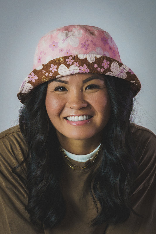REVERSIBLE BUCKET HAT - Pua Bloom