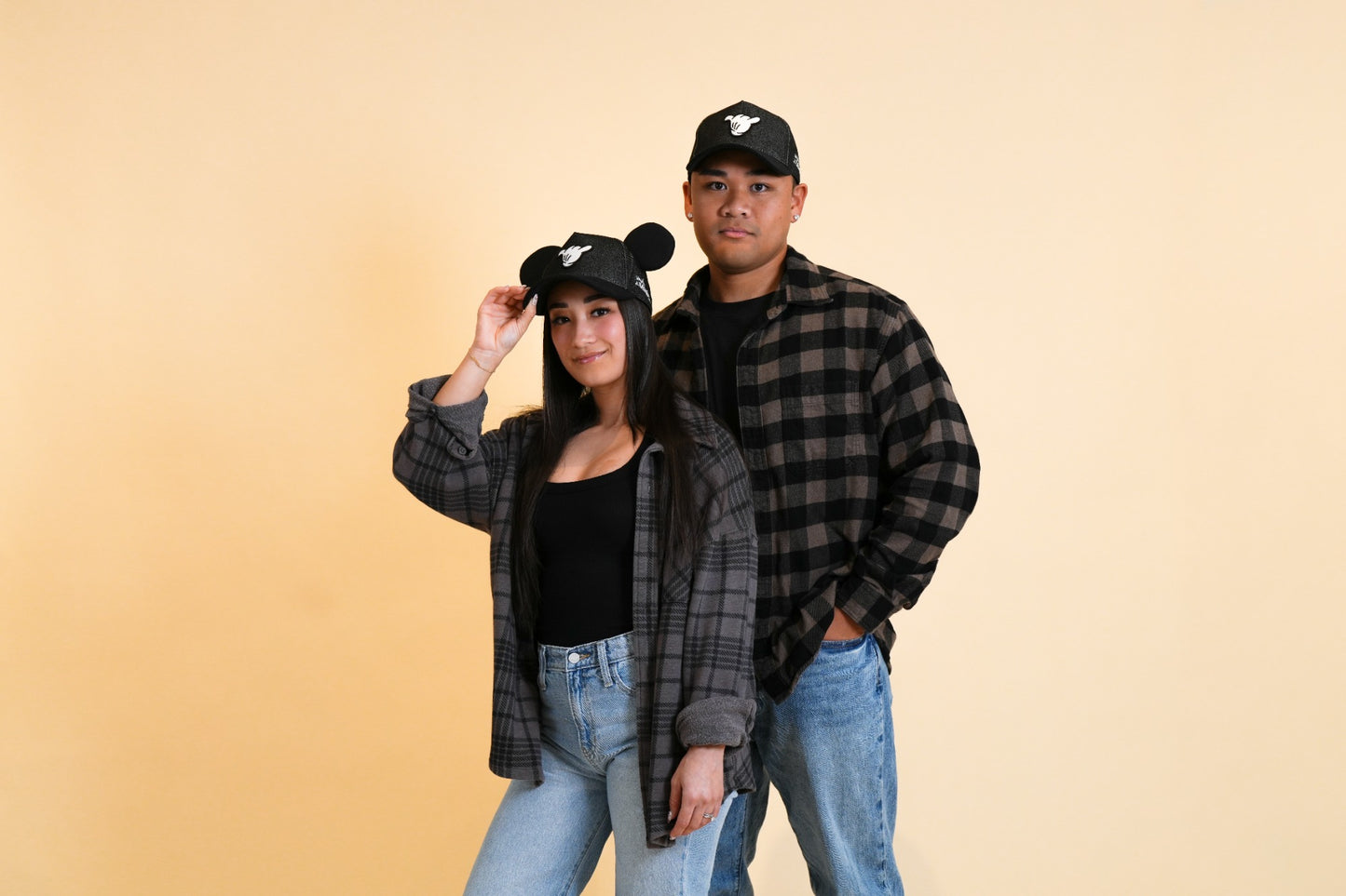 PARKS BASEBALL CAPS - Shaka Black Jean