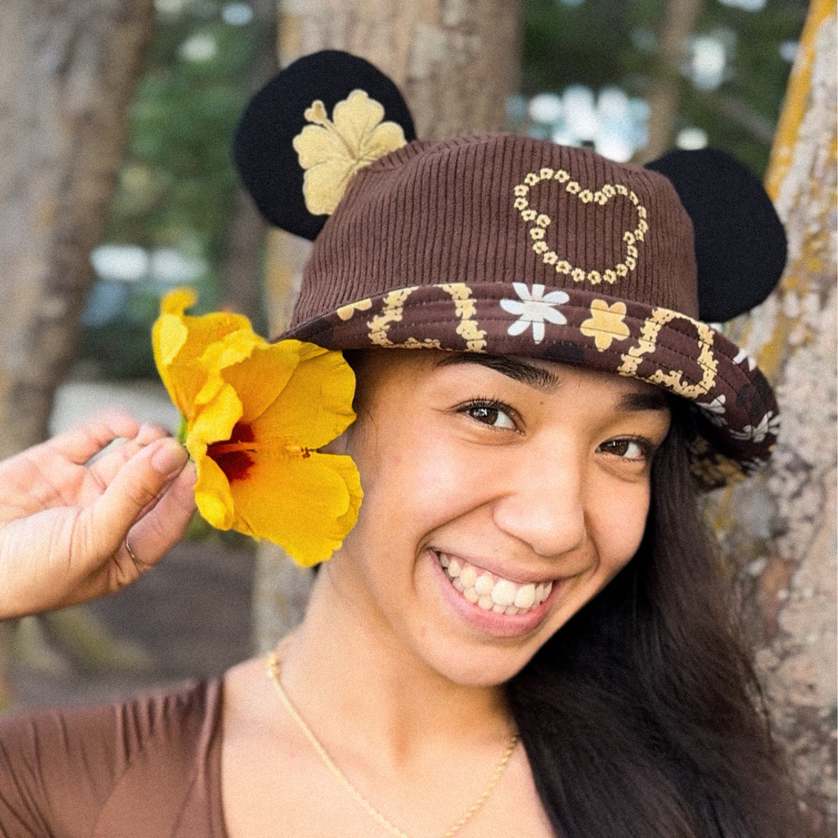 Adult Mouse Ear Bucket Hats