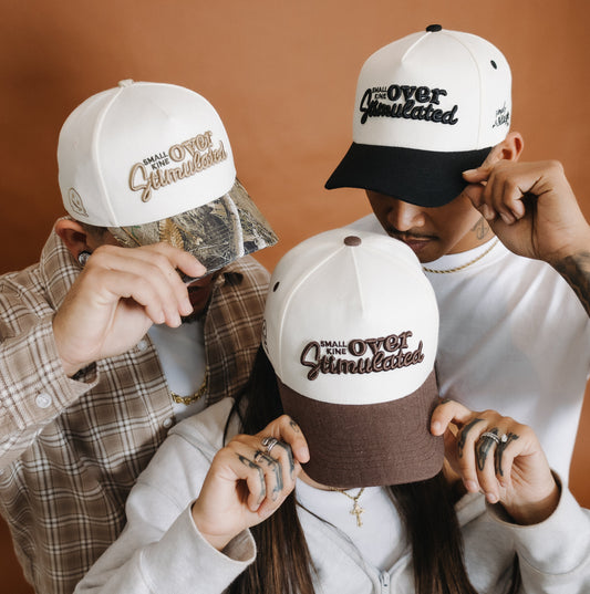 Small Kine Overstimulated Baseball Caps