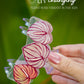 HAT HAIR CLIP - Anthurium