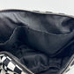 Checkered Corduroy Crossbody Moon Bag