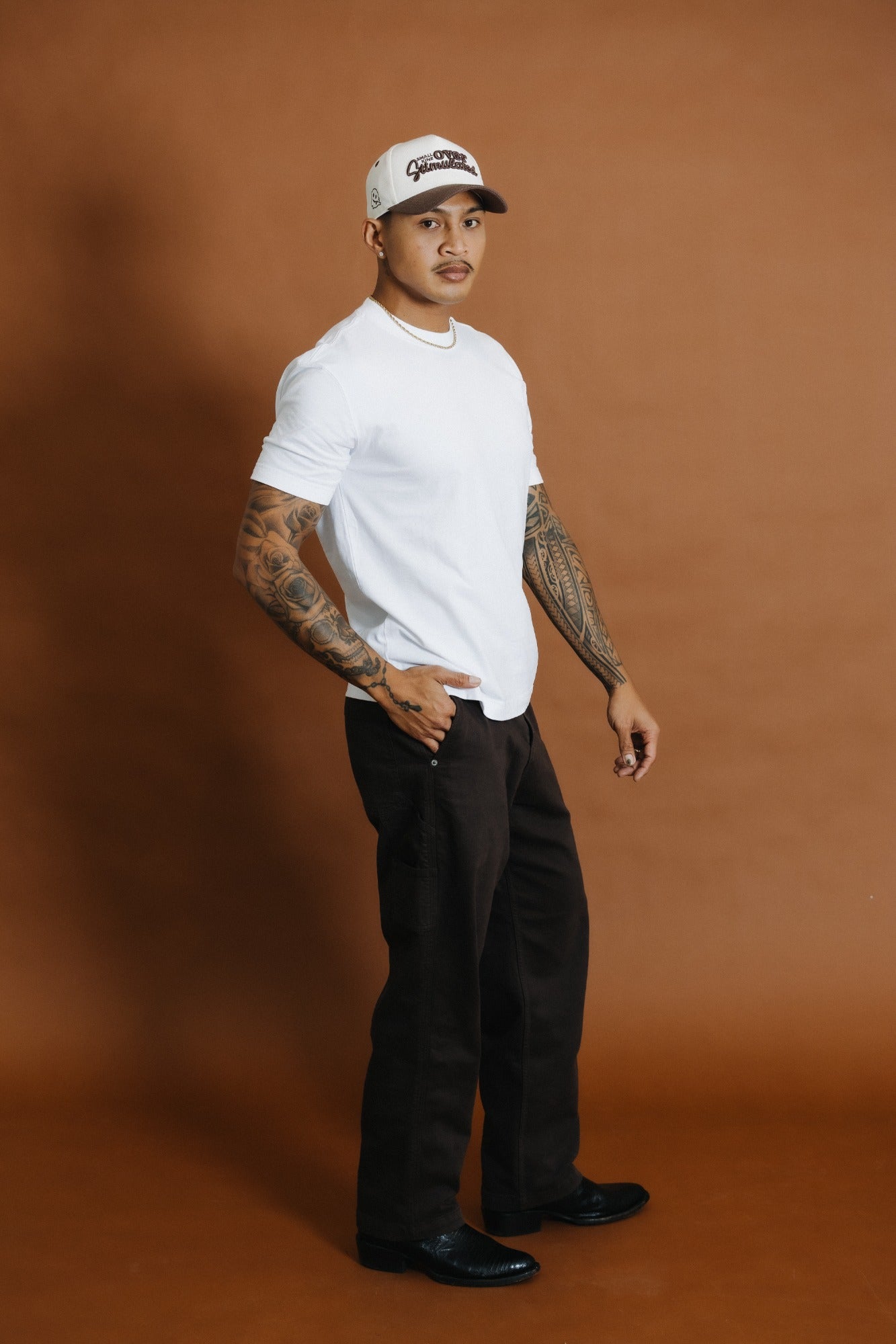 SMALL KINE OVERSTIMULATED - Cream/Brown