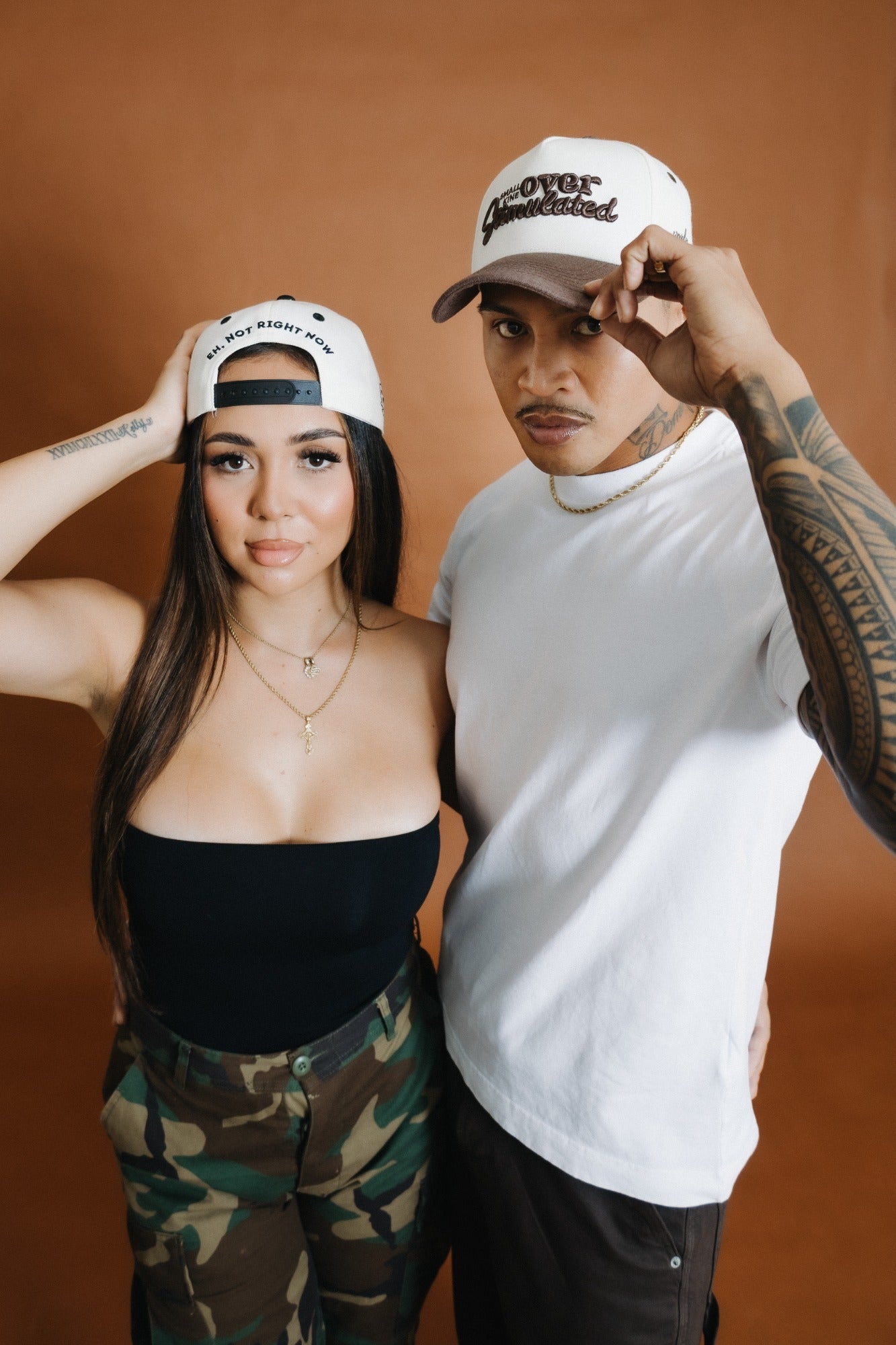 SMALL KINE OVERSTIMULATED - Cream/Brown