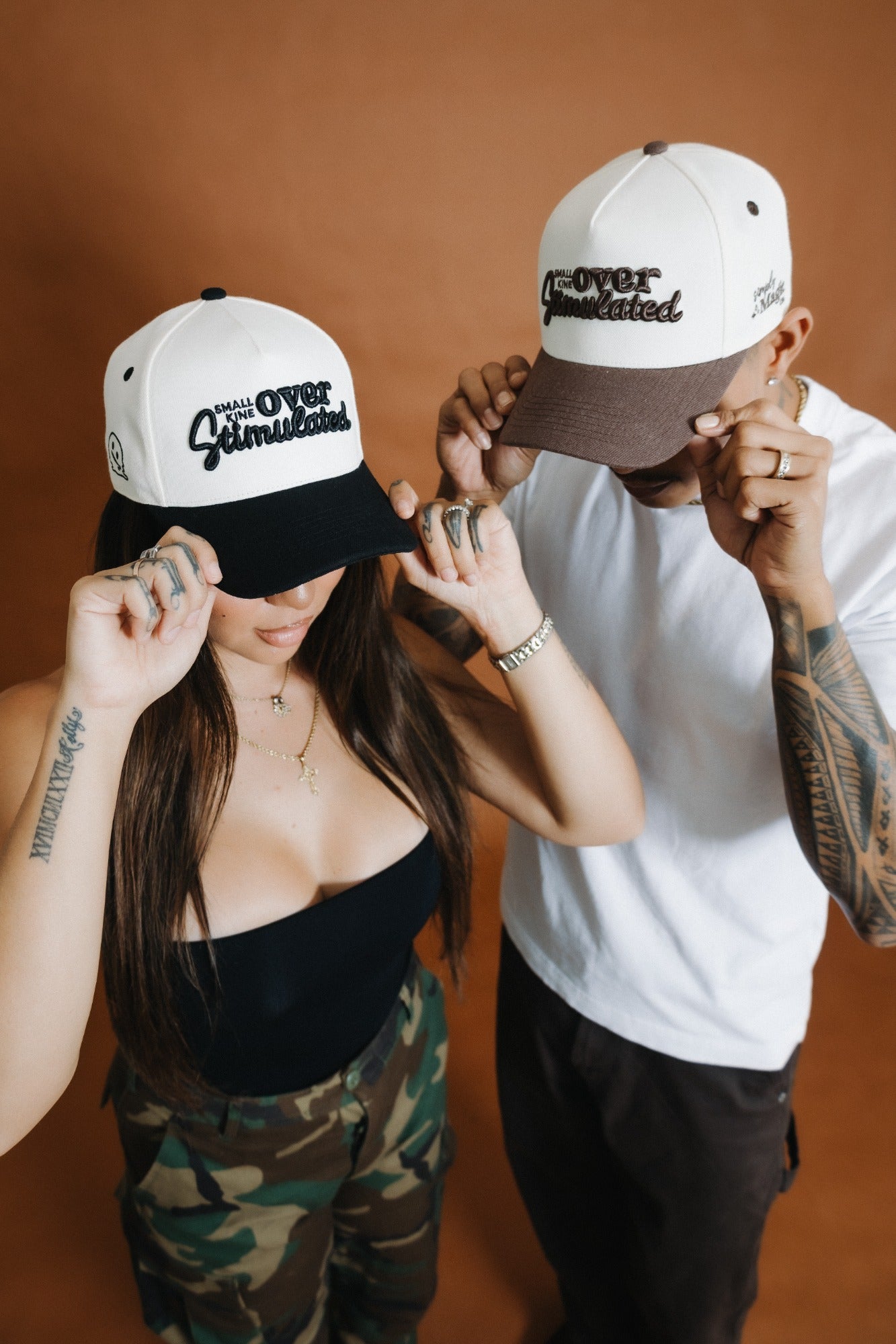 SMALL KINE OVERSTIMULATED - Cream/Brown