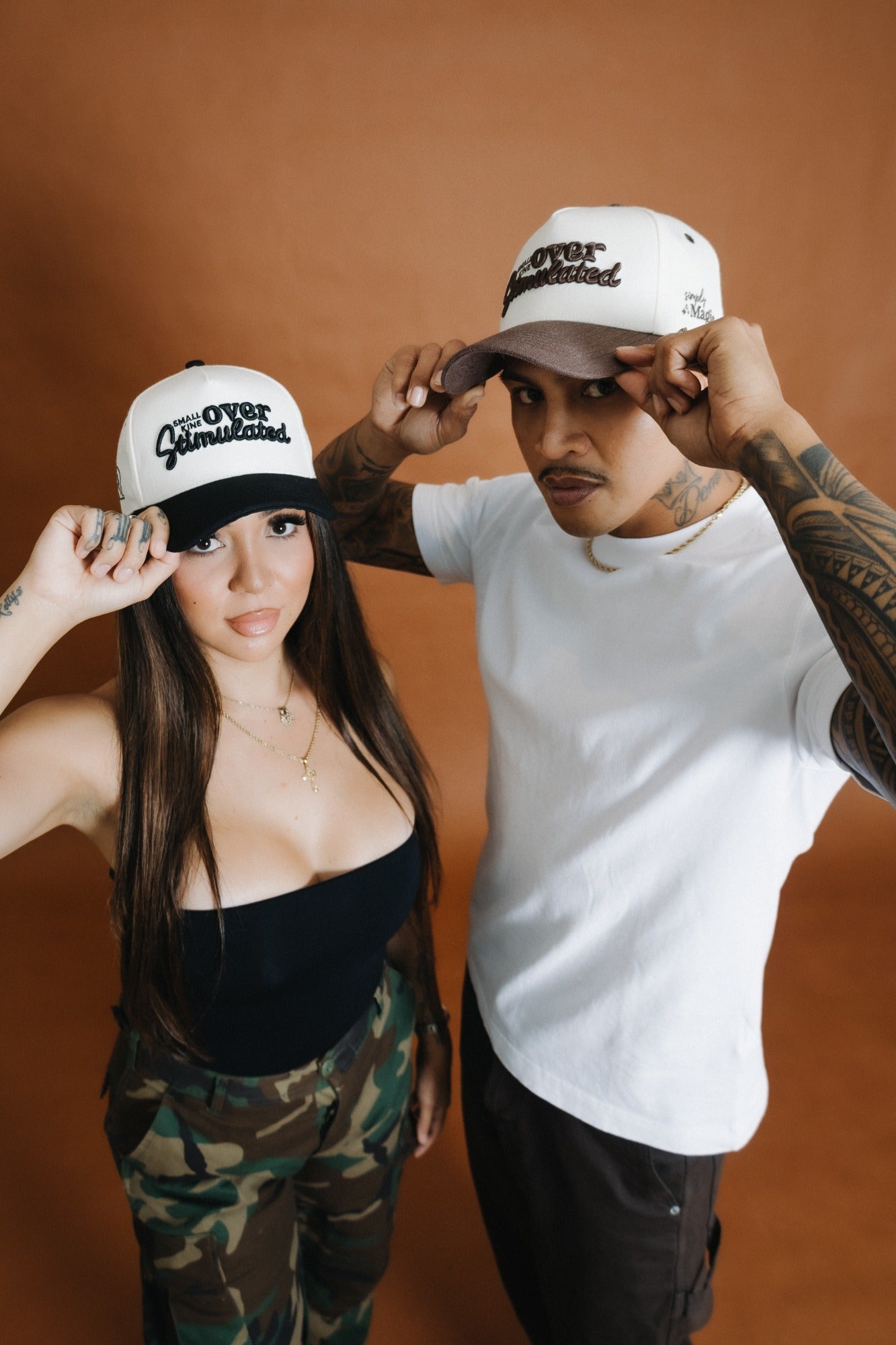 SMALL KINE OVERSTIMULATED - Cream/Brown