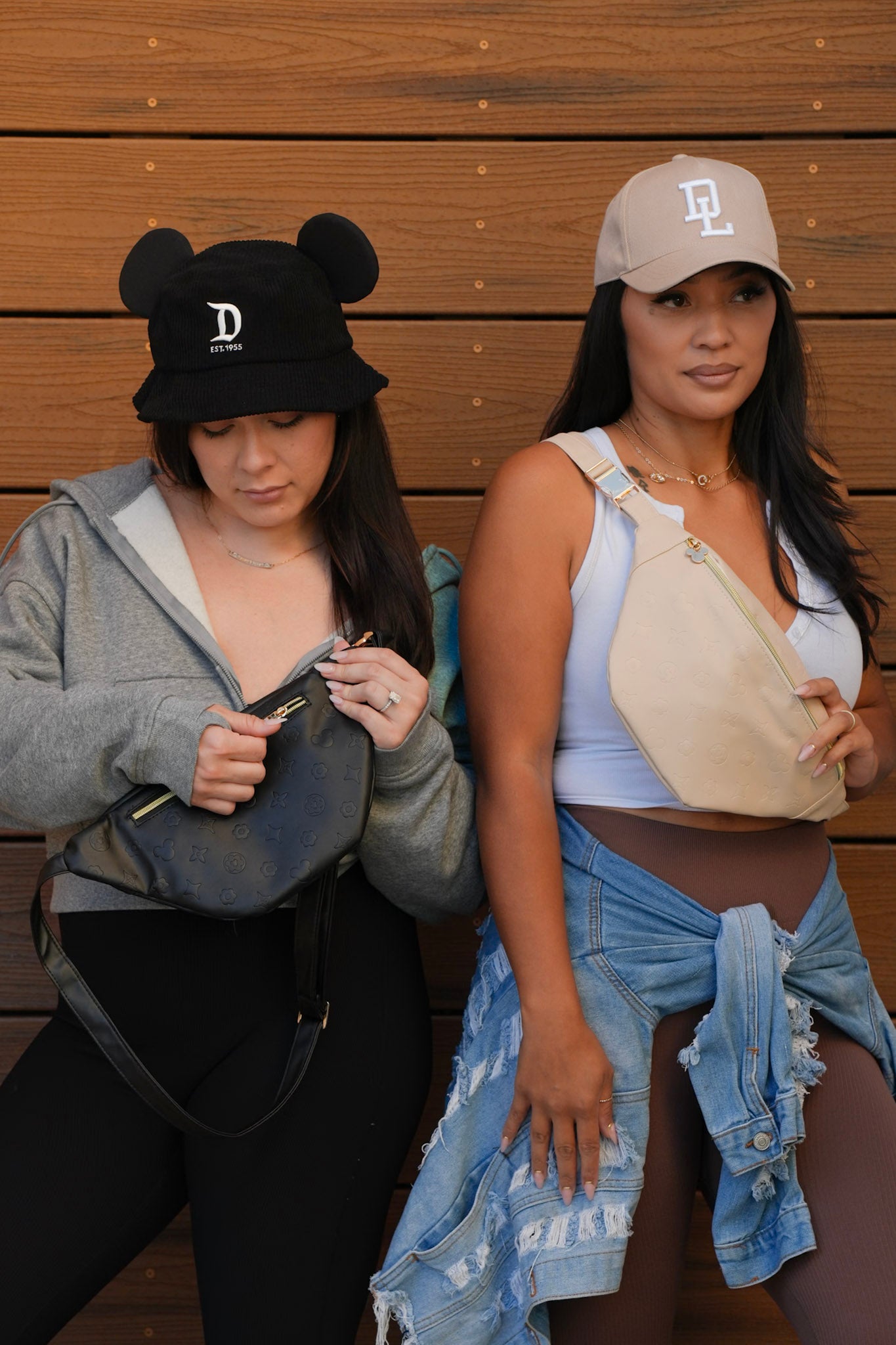 JUMBO FANNY PACK - Latte Leather