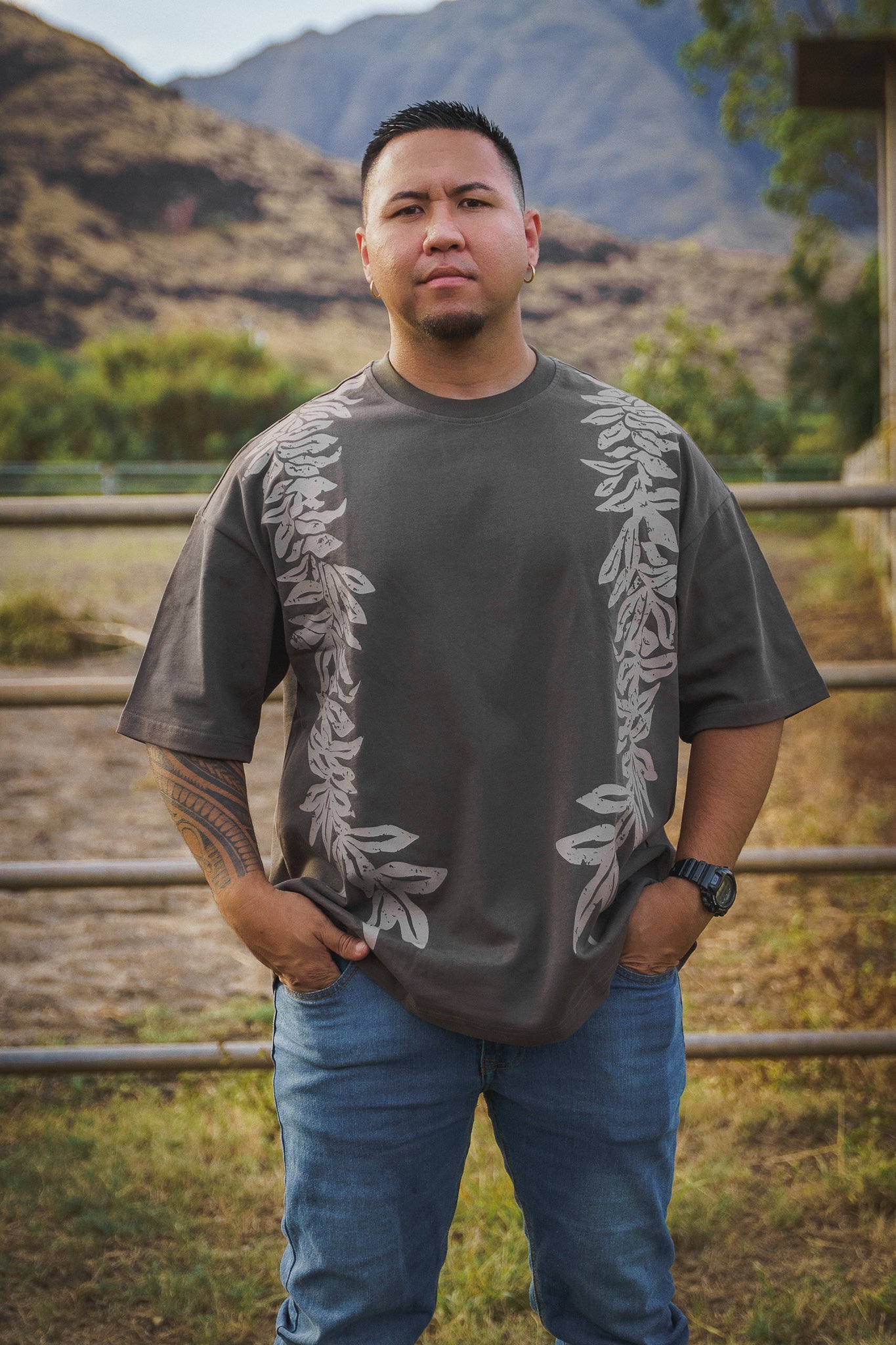 BROWN MAILE - Oversize Tee