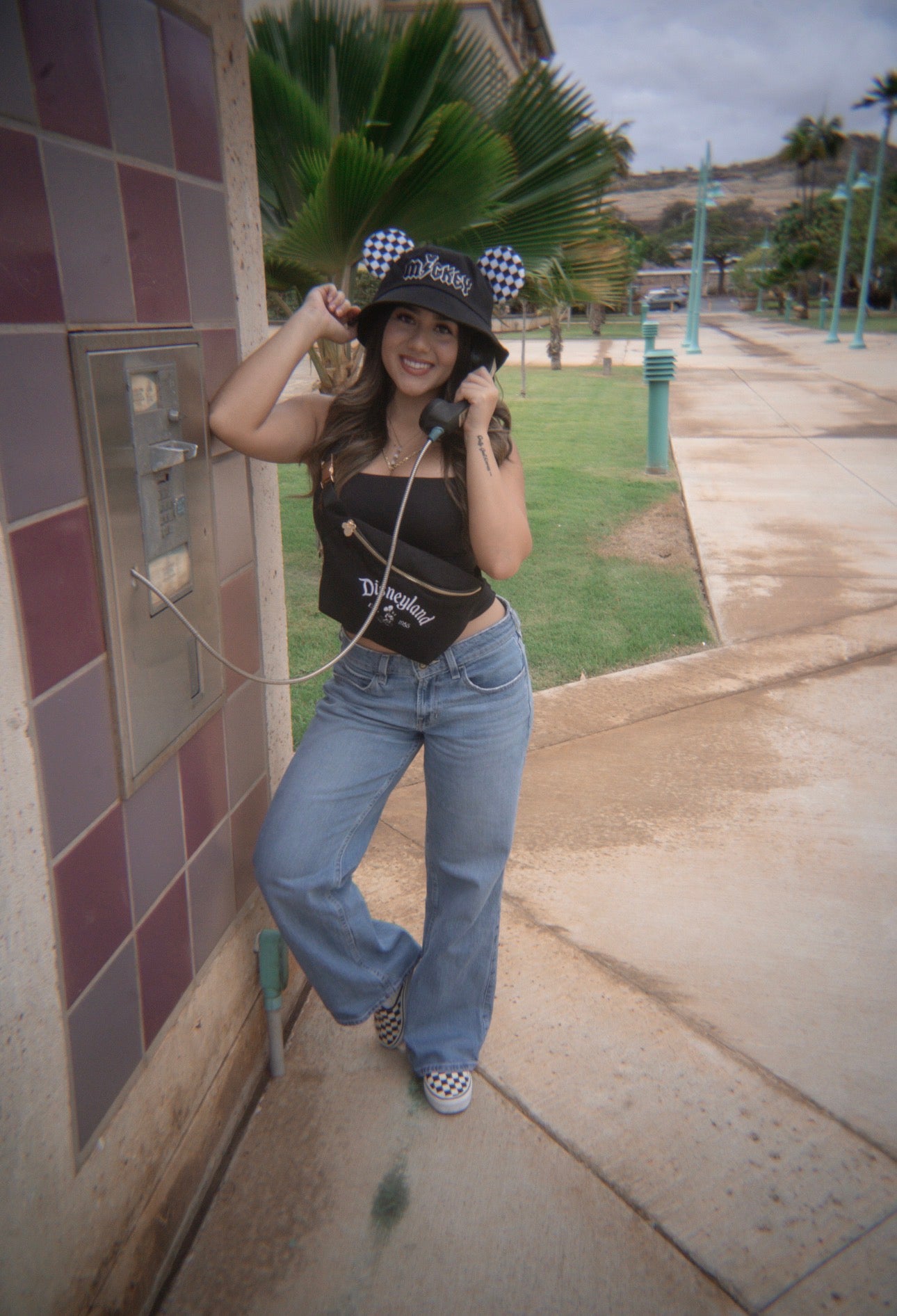 MOUSE EAR BUCKET HAT - Rebel