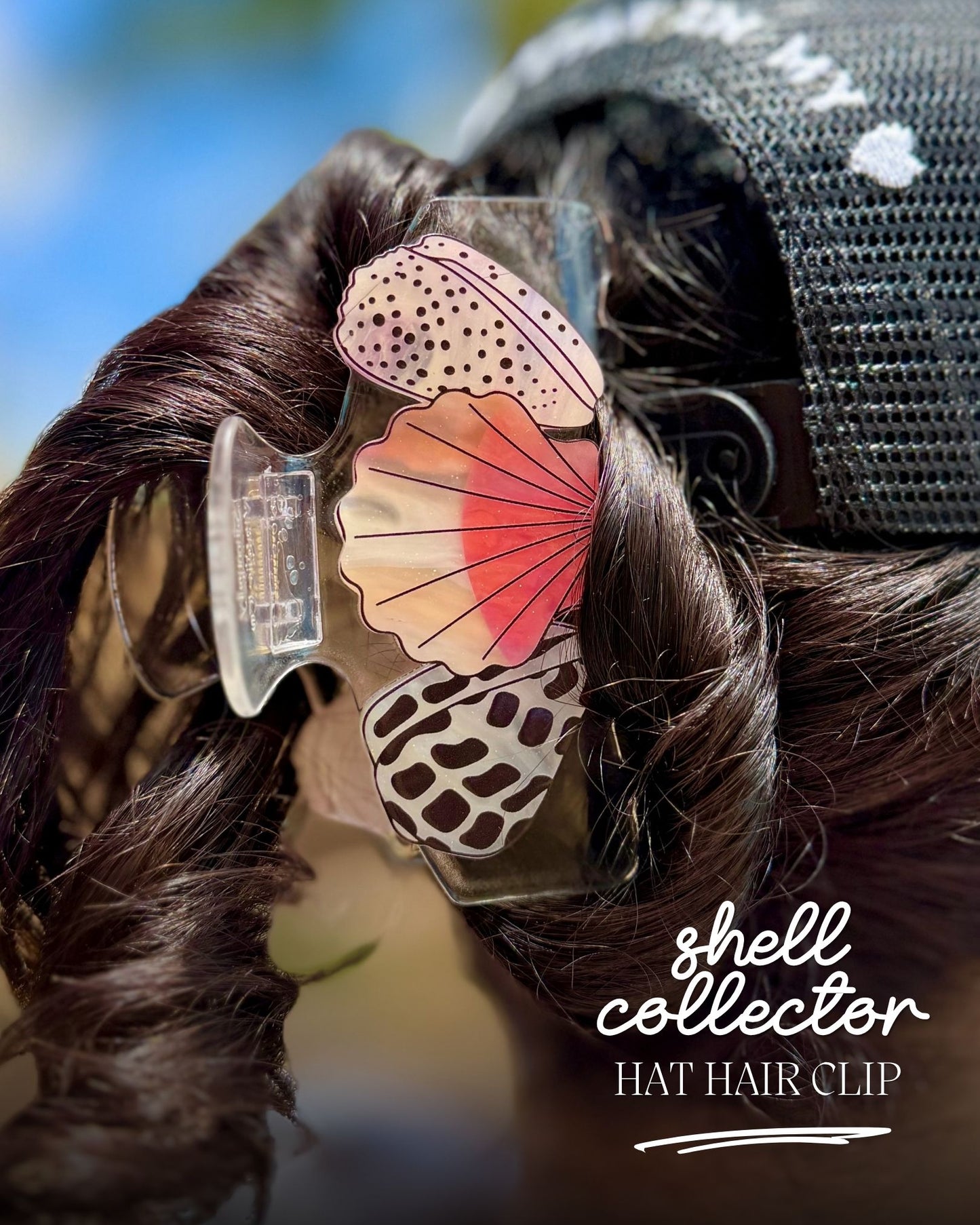 HAT HAIR CLIP - Shell Collector