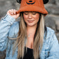 MOUSE EAR BUCKET HAT - Pumpkin Sherpa