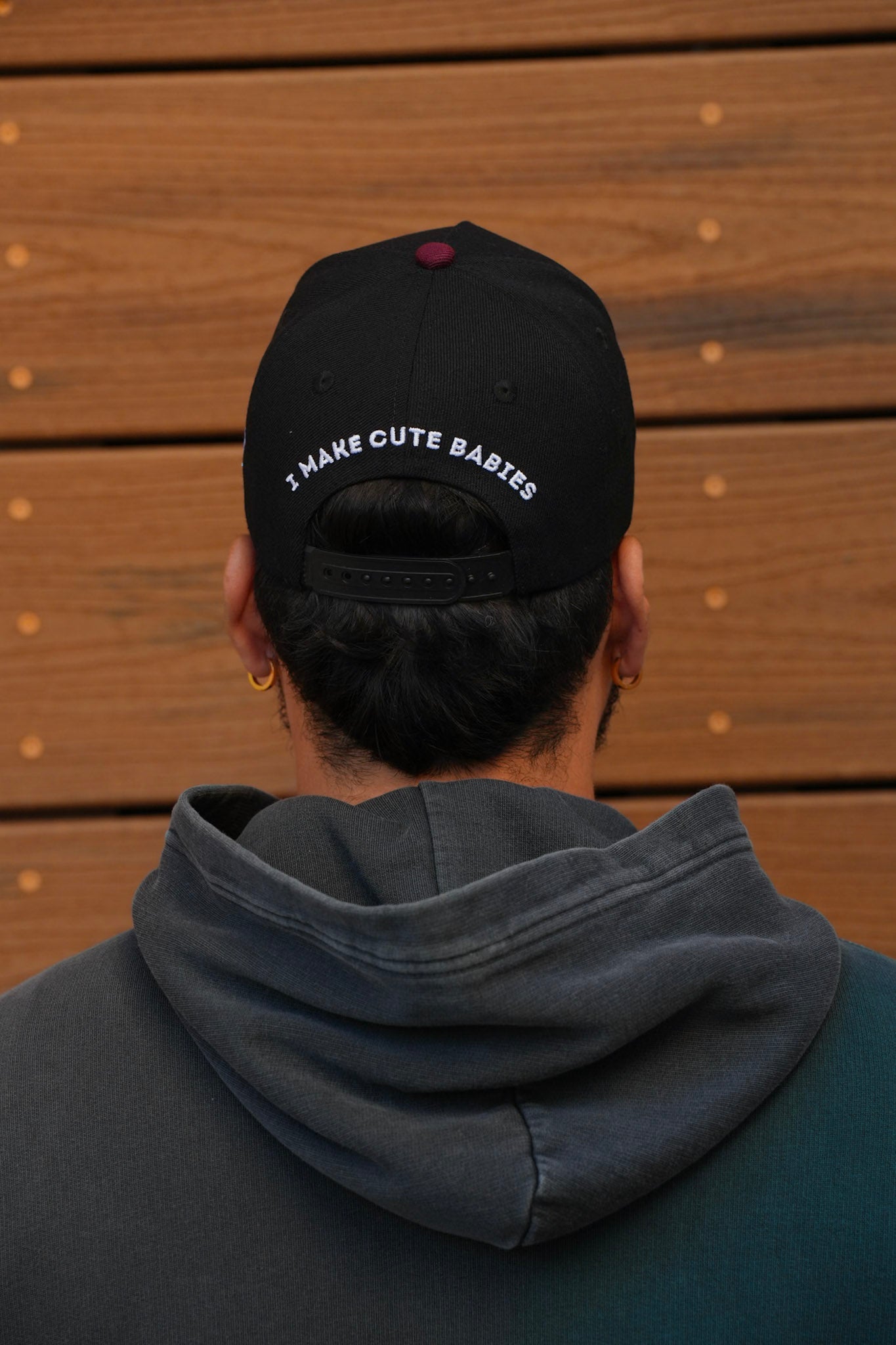 DADDY KINE VIBES - Black/Maroon