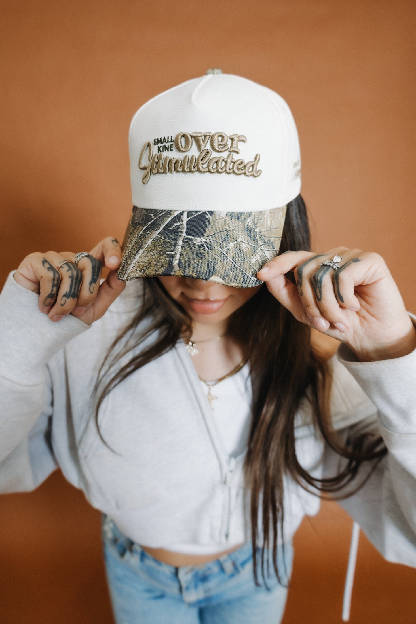 Small Kine Overstimulated Baseball Caps