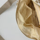 Checkered Corduroy Crossbody Moon Bag
