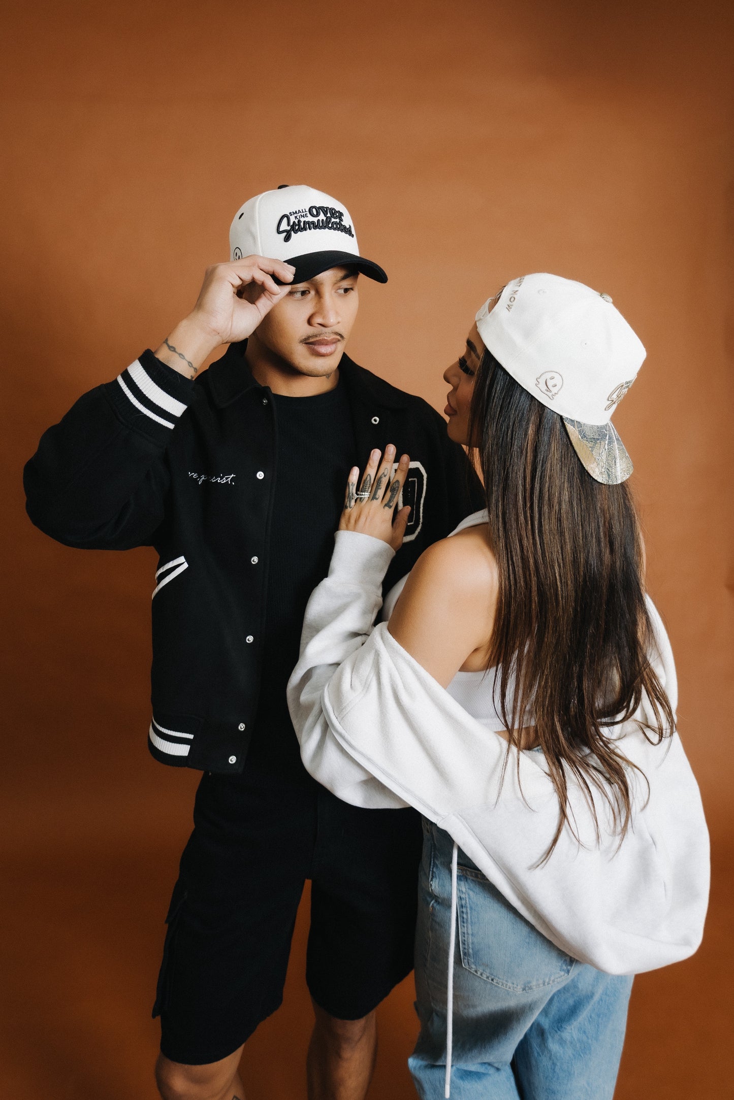 Small Kine Overstimulated Baseball Caps