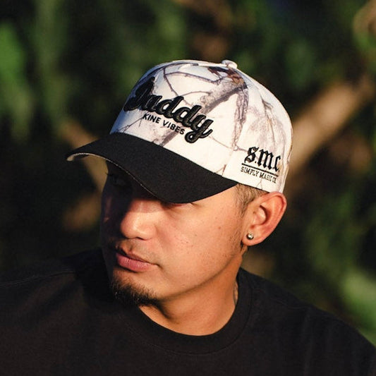 DADDY KINE VIBES - Snow Camo/Black