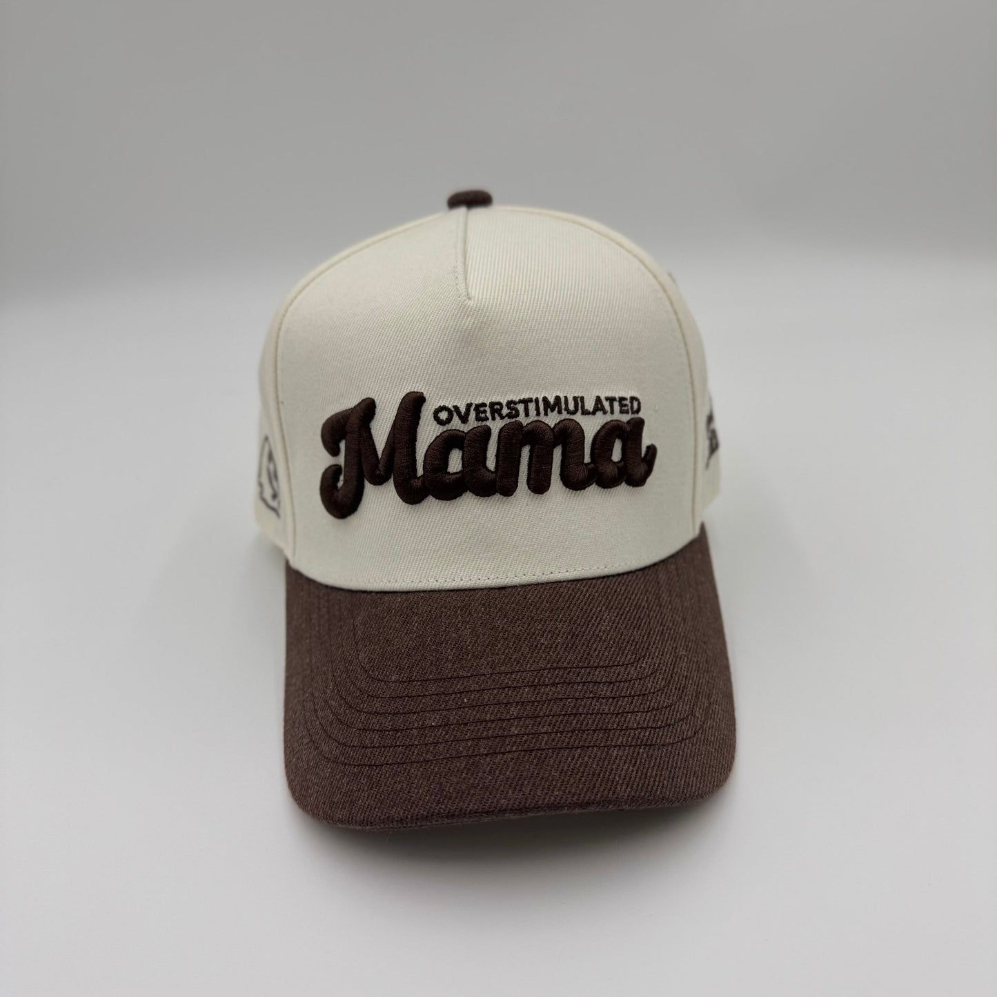 OVERSTIMULATED MAMA - Cream/Brown