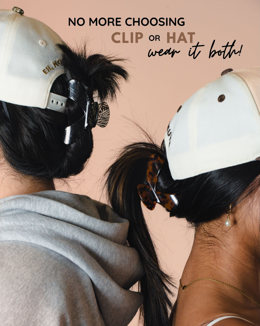 Hat Hair Clips