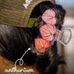 HAT HAIR CLIP - Anthurium