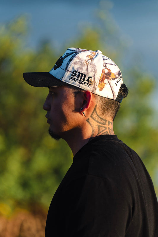 DADDY KINE VIBES - Snow Camo/Black