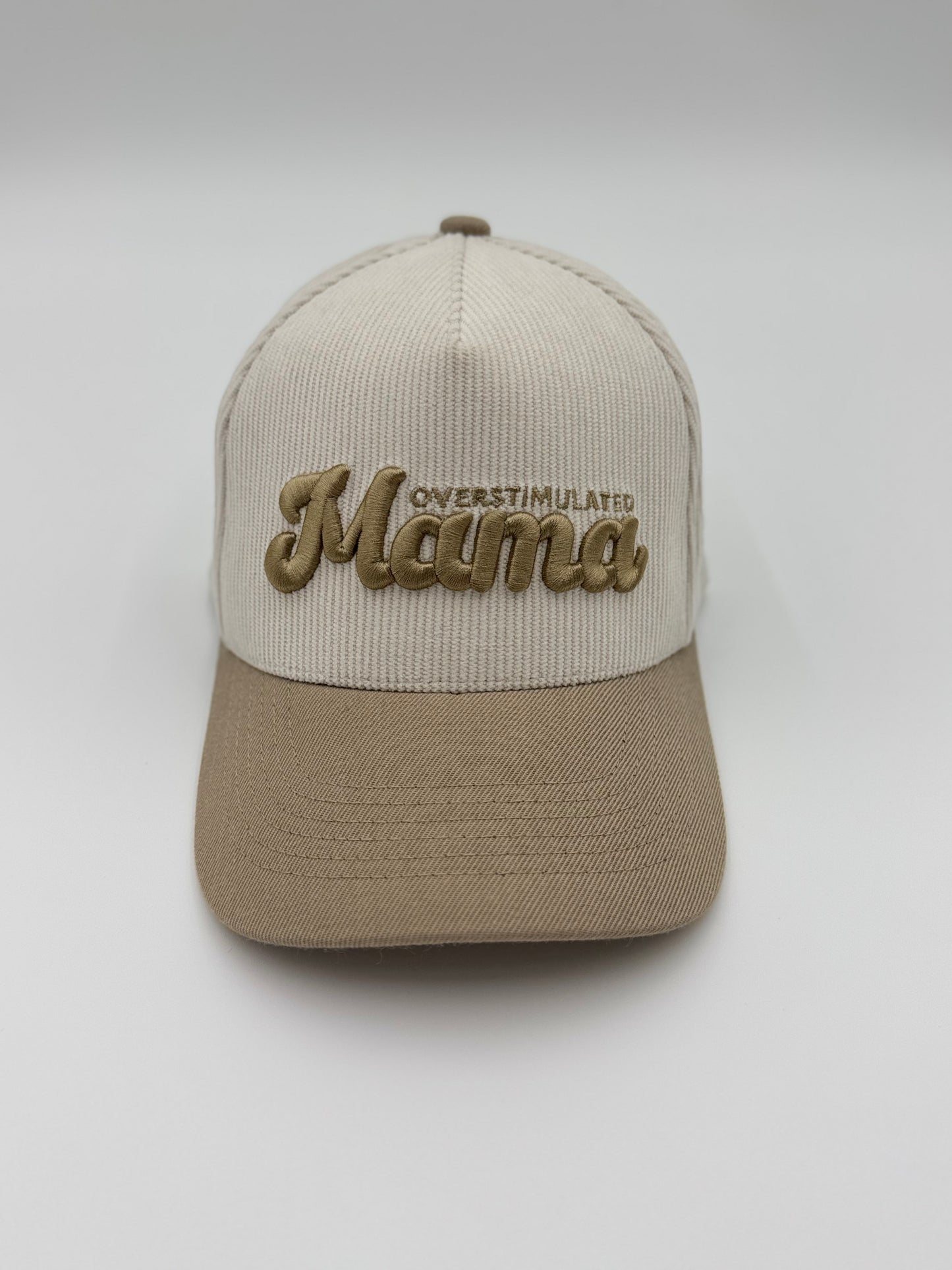 Overstimulated Mama Baseball Caps