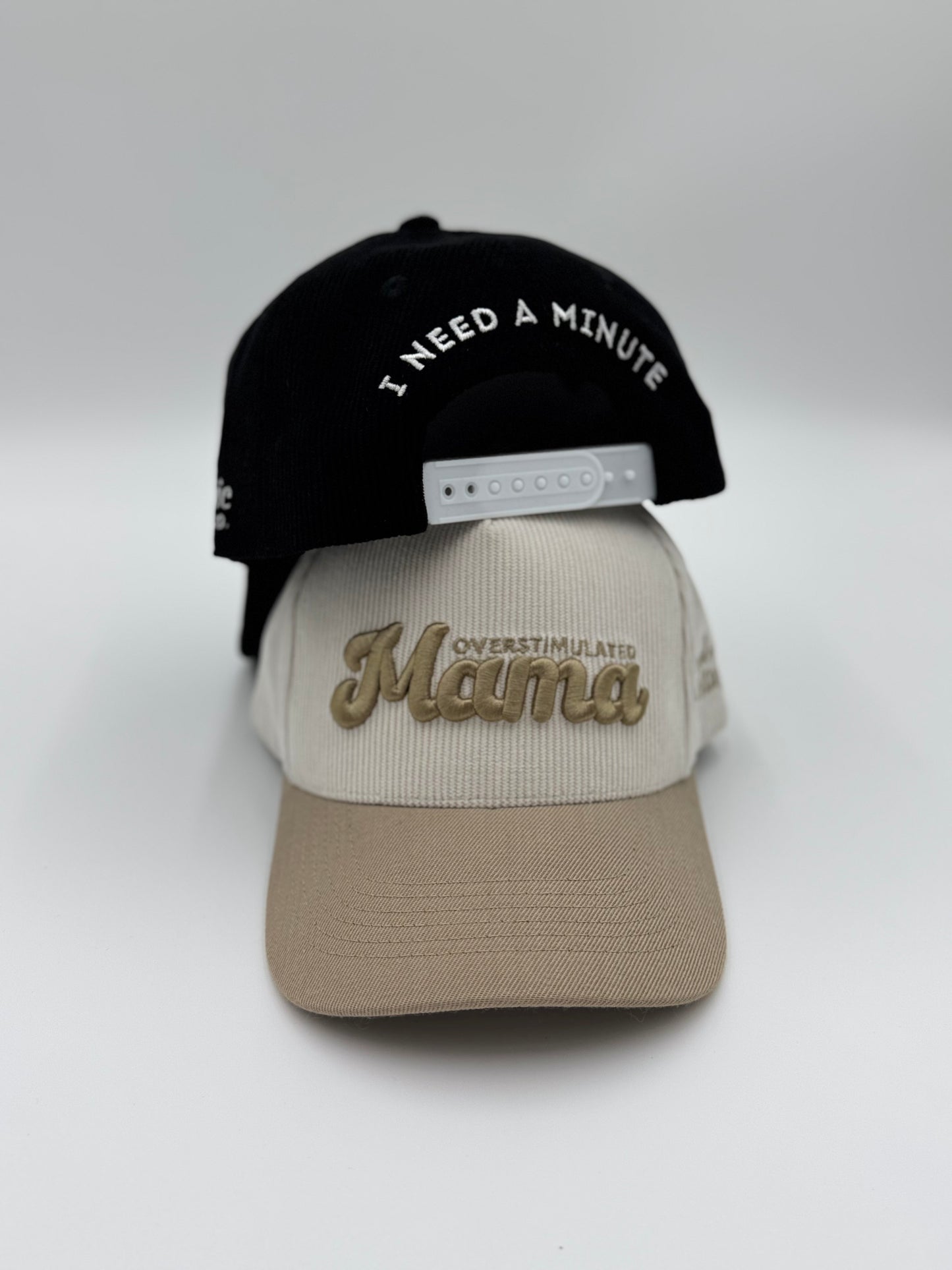 Overstimulated Mama Baseball Caps