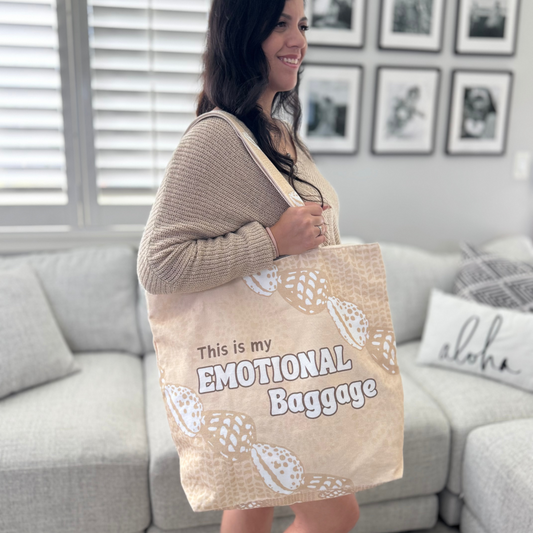 MOOD BAGS - Tan Shells Everyday Bag