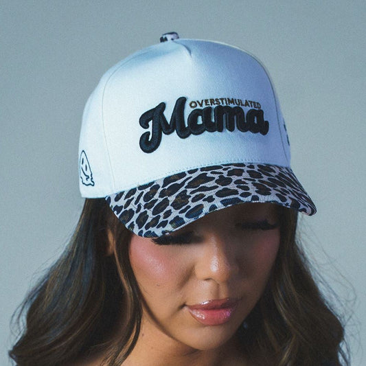 OVERSTIMULATED MAMA - Cream/Brown Cheetah