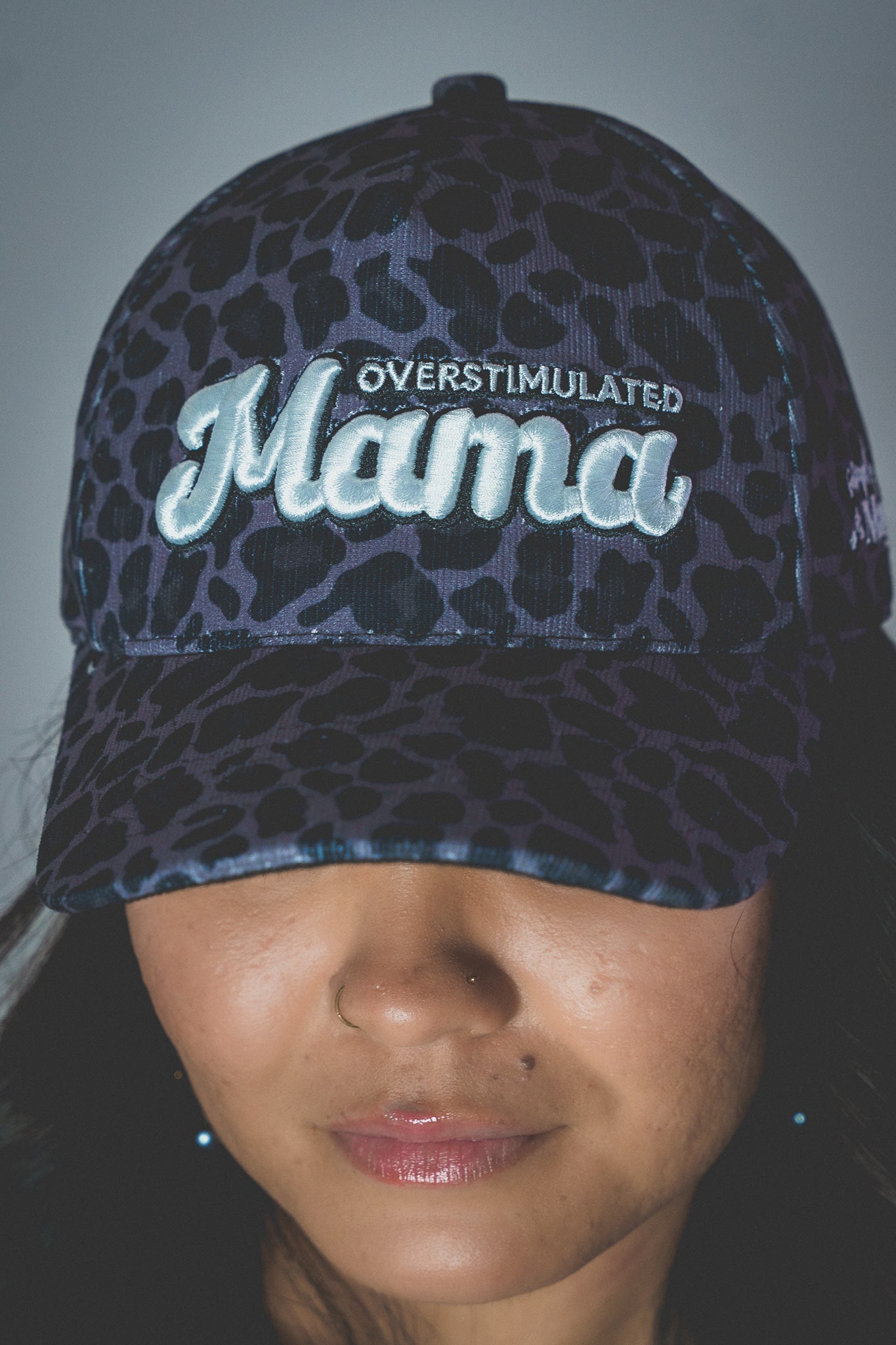 OVERSTIMULATED MAMA - Full Black Cheetah