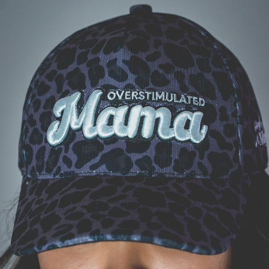 OVERSTIMULATED MAMA - Full Black Cheetah