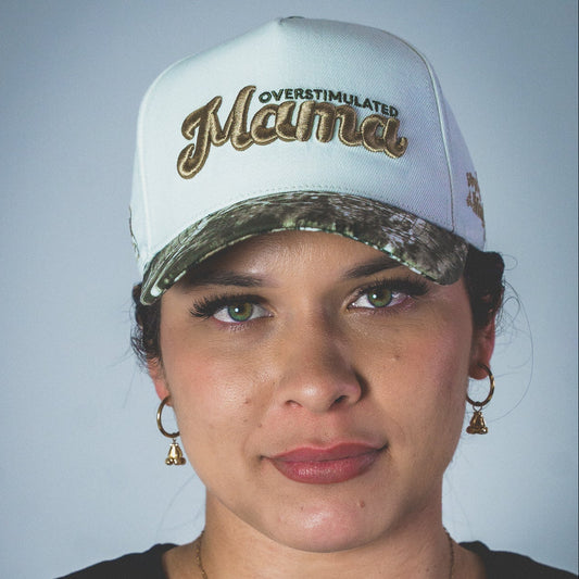 OVERSTIMULATED MAMA - Cream/Camo