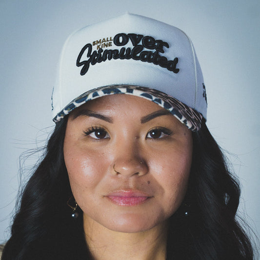 SMALL KINE OVERSTIMULATED - Cream/Brown Cheetah