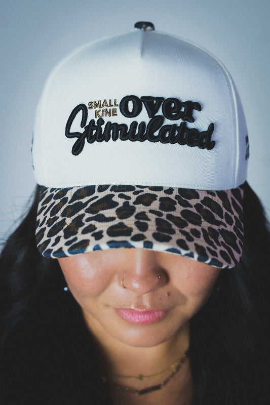 SMALL KINE OVERSTIMULATED - Cream/Brown Cheetah