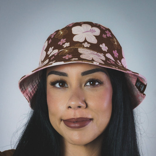 REVERSIBLE BUCKET HAT - Pua Bloom