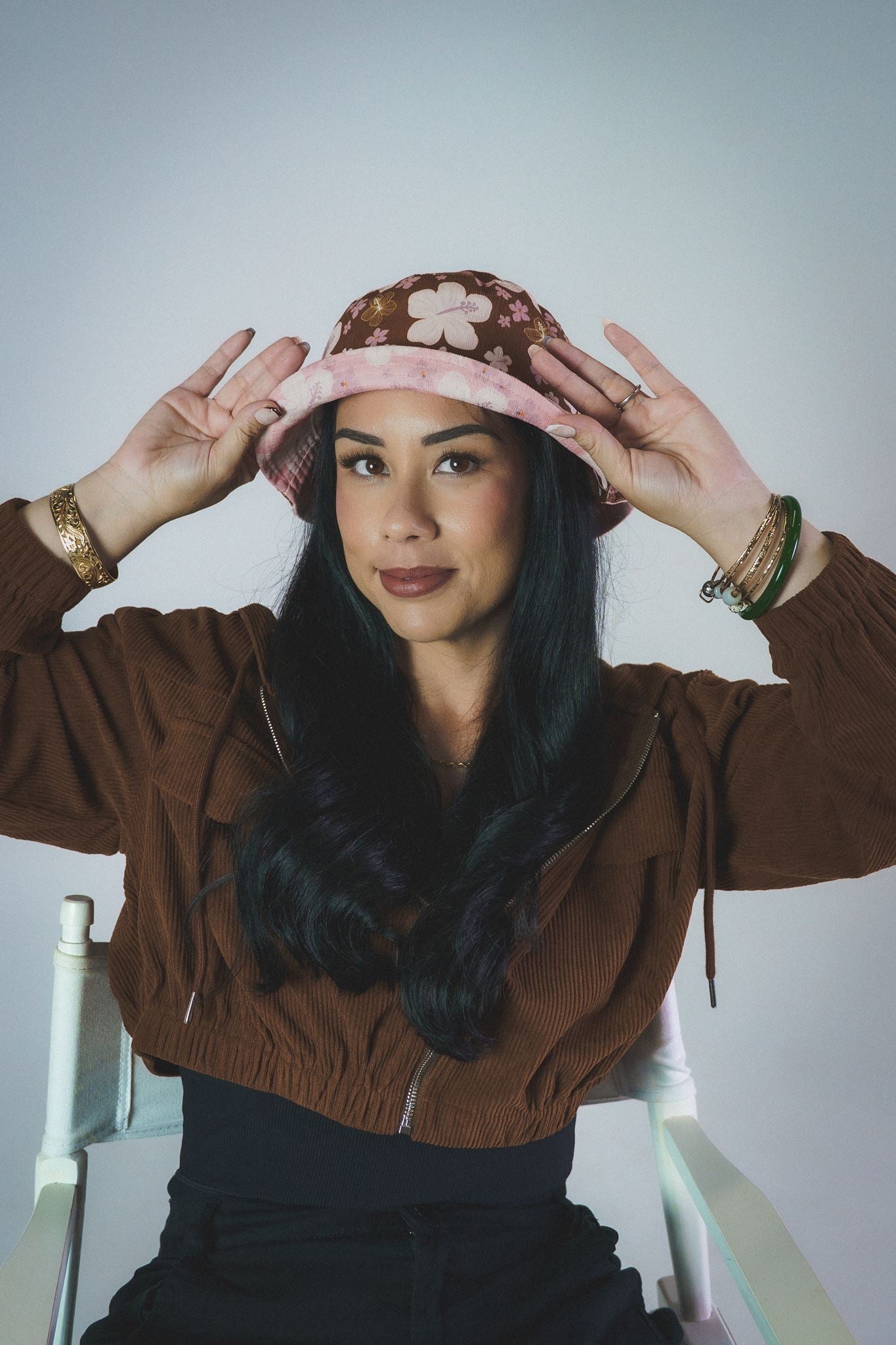 REVERSIBLE BUCKET HAT - Pua Bloom