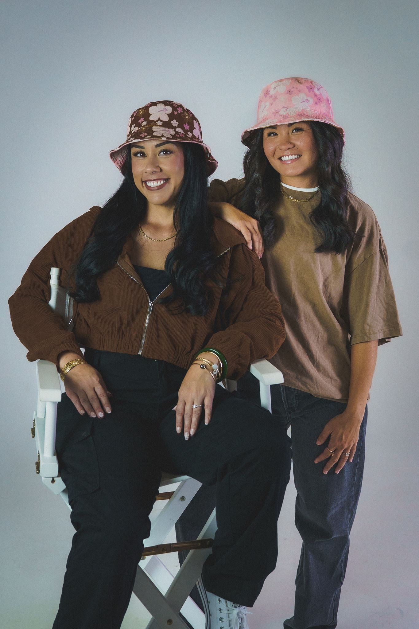 REVERSIBLE BUCKET HAT - Pua Bloom