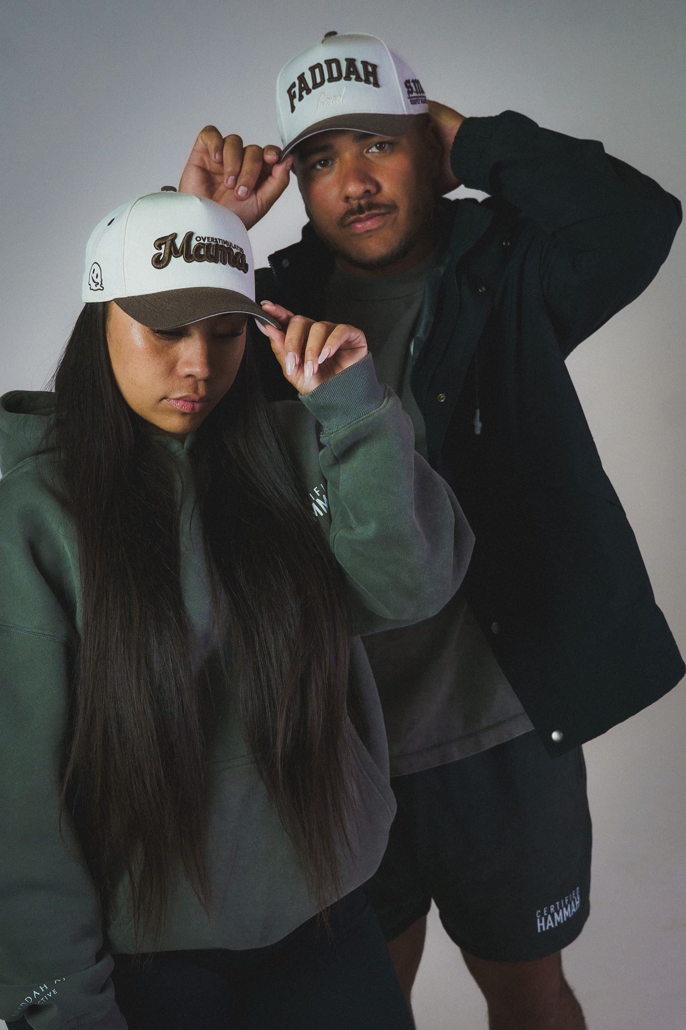 FADDAHHOOD - Cream/Brown
