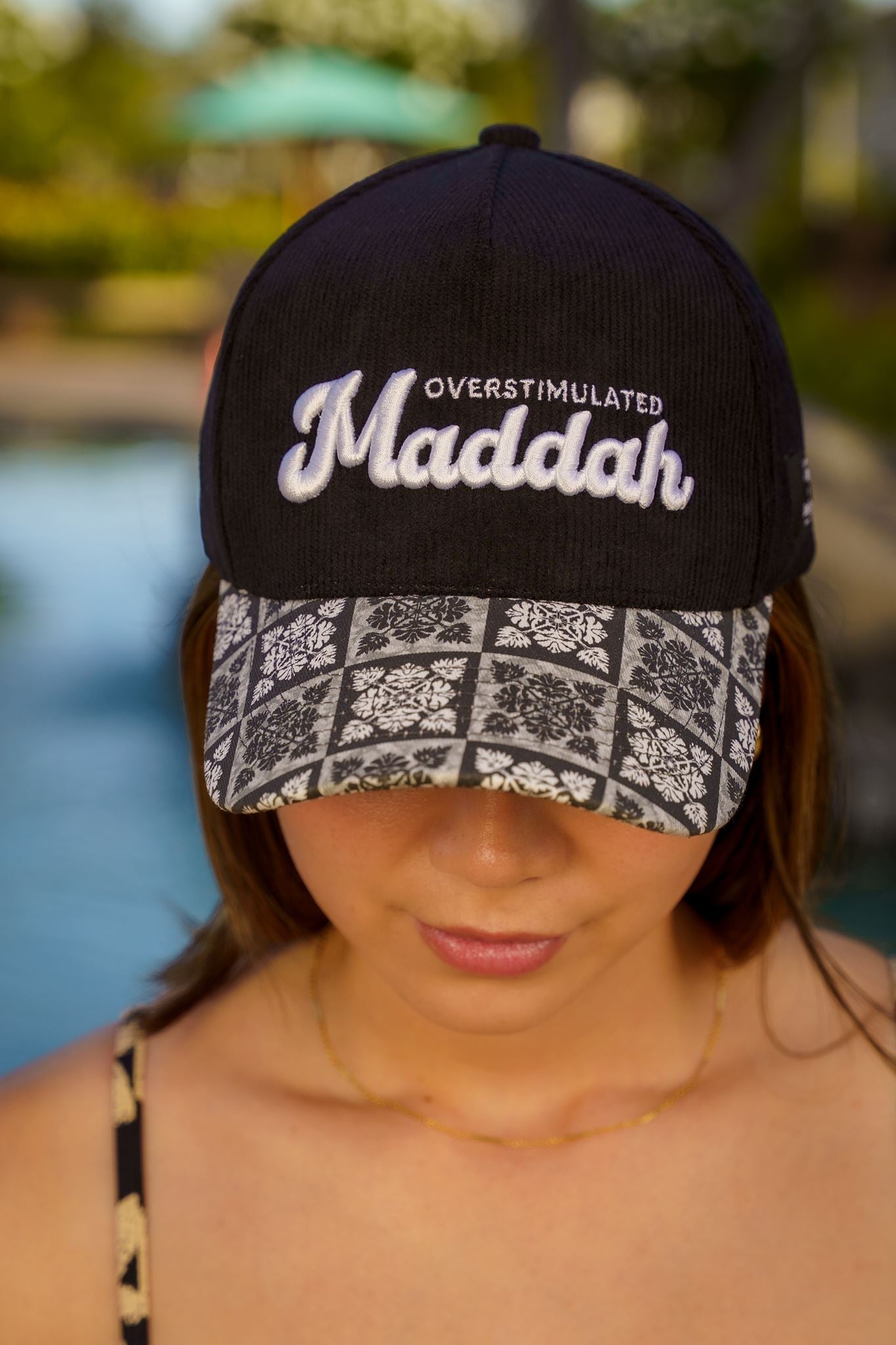 OVERSTIMULATED MADDAH - Black Quilt