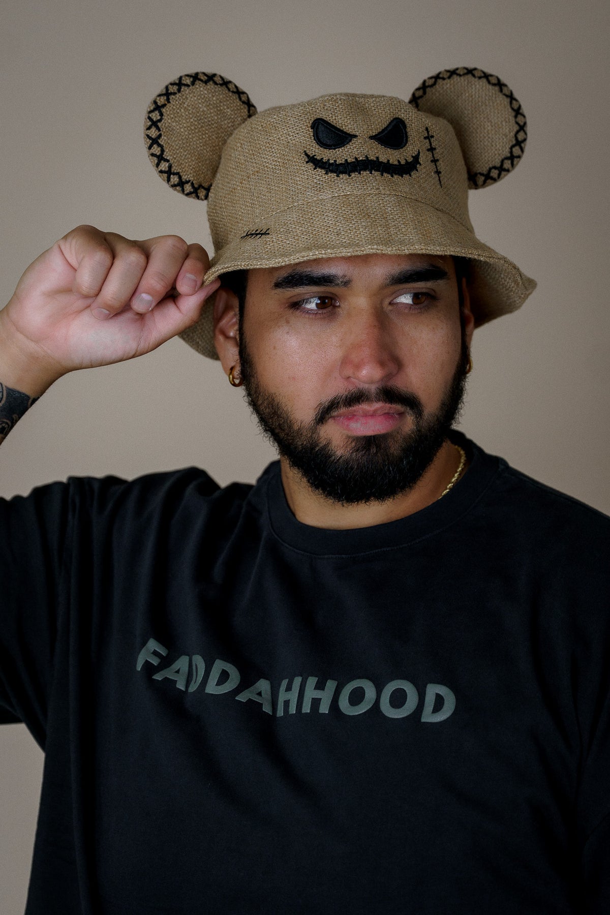 MOUSE EAR BUCKET HAT - Burlap Oogie