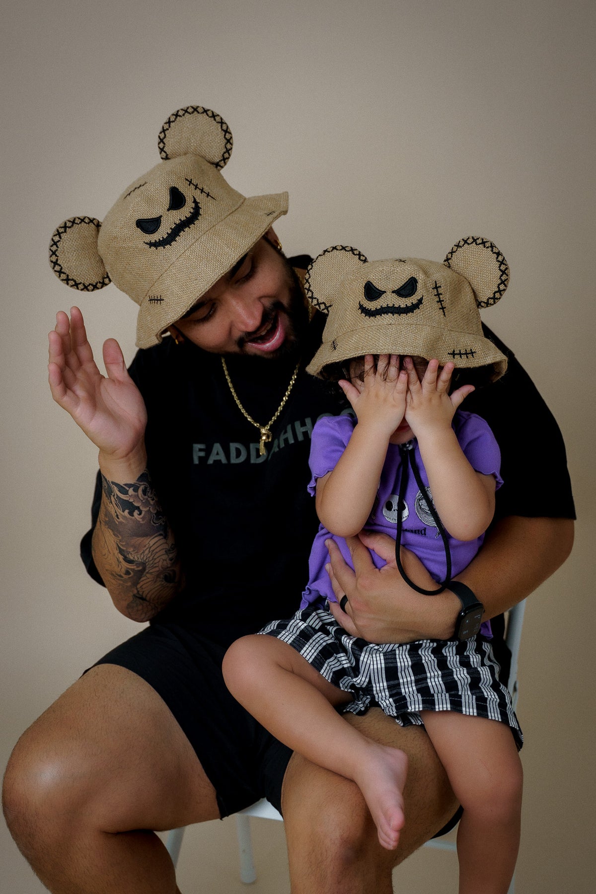 MOUSE EAR BUCKET HAT - Burlap Oogie