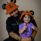 MOUSE EAR BUCKET HAT - Pumpkin Sherpa
