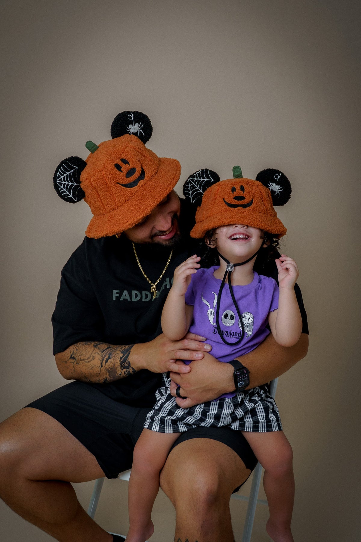 MOUSE EAR BUCKET HAT - Pumpkin Sherpa