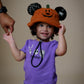 MOUSE EAR BUCKET HAT - Pumpkin Sherpa