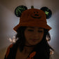 MOUSE EAR BUCKET HAT - Pumpkin Sherpa