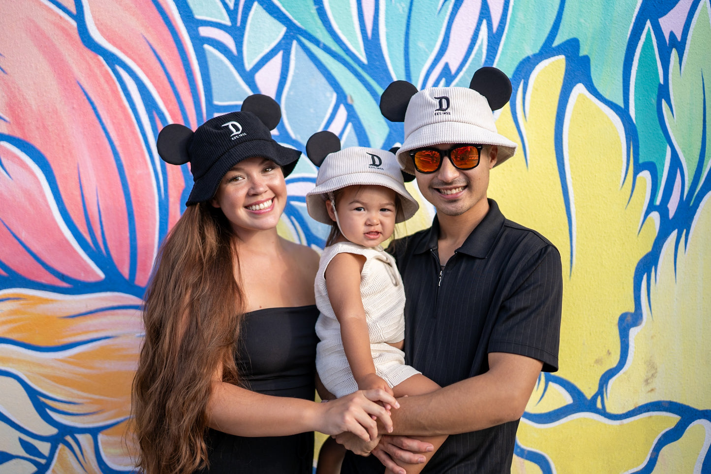 Kid Mouse Ear Bucket Hats