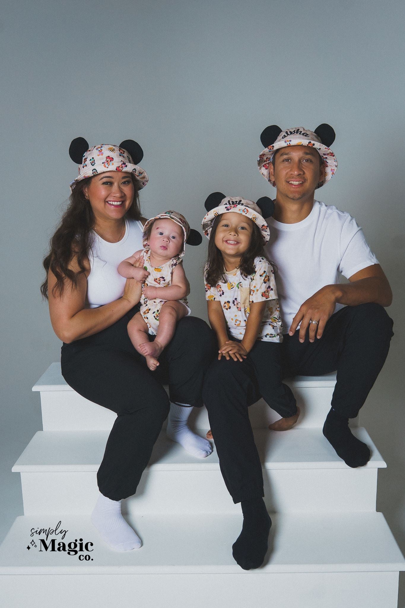 MOUSE EAR BUCKET HAT - Palaka Aloha