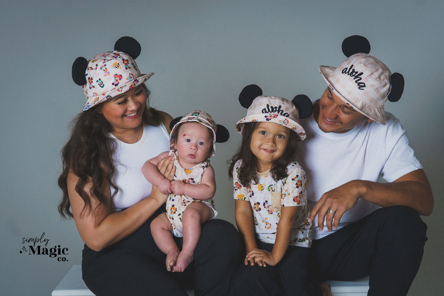 MOUSE EAR BUCKET HAT - Palaka Aloha