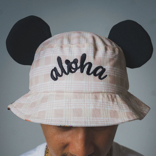 MOUSE EAR BUCKET HAT - Palaka Aloha
