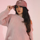 REVERSIBLE BUCKET HAT - Pink Hibiscus